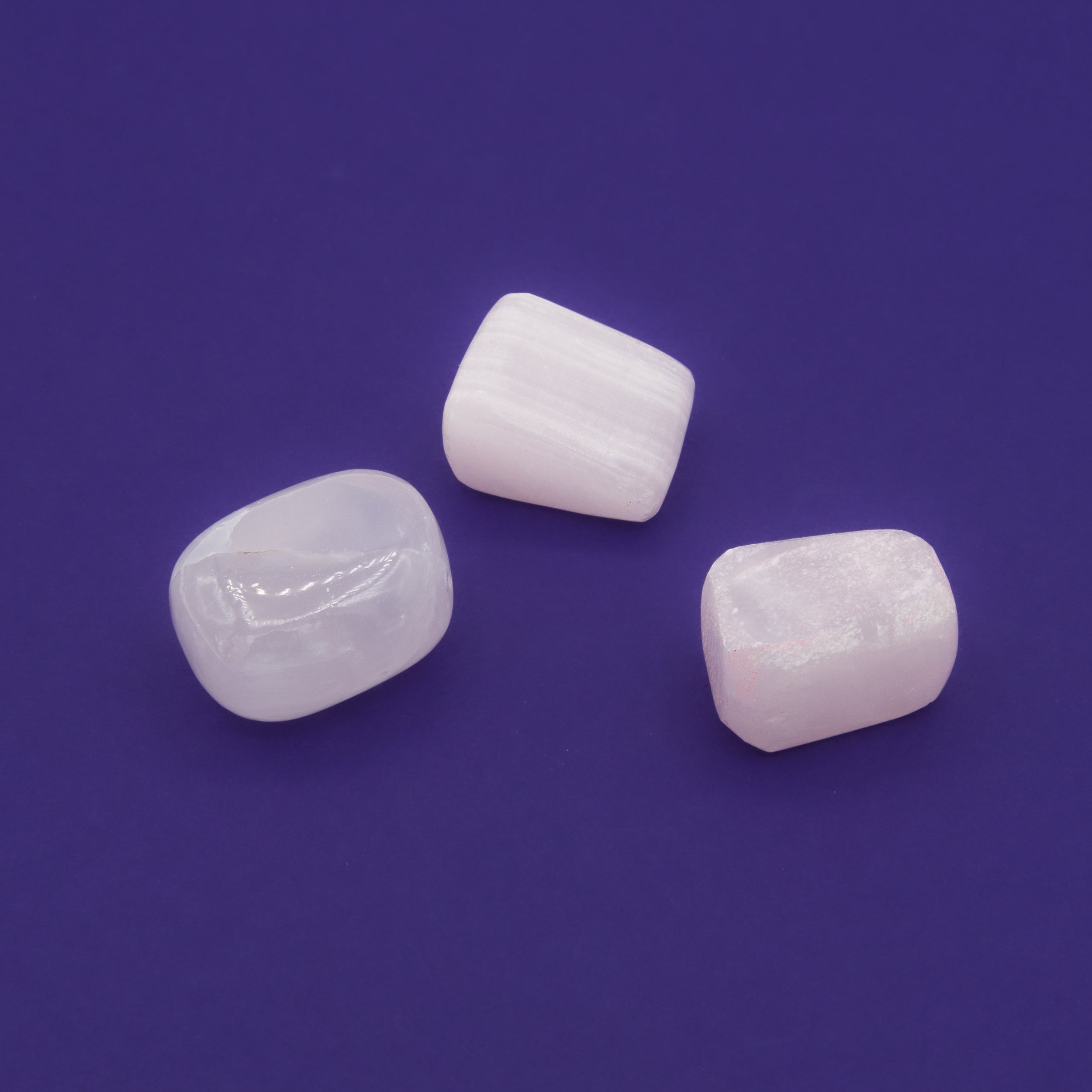 Calcite - Pink Tumble $12